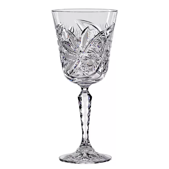 Liliom * Ólomkristály Nagy boros pohár 250 ml (Su14505)