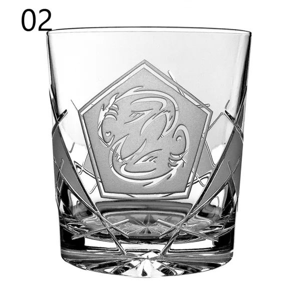 Other Goods * Kristály Horoszkópos whiskys pohár 300 ml (Tos17022)