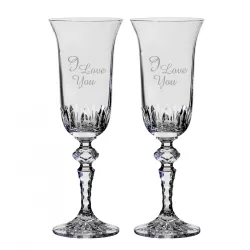  Other Goods * Kristály Romantikus kristály pezsgős pohár 3 (2 db) (LSZO17060)