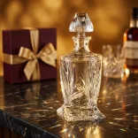 Viola * Kristály Whiskys üveg 770 ml (Cs17256)