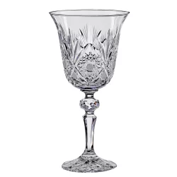Laura * Kristály Nagy boros pohár 220 ml (L17305)