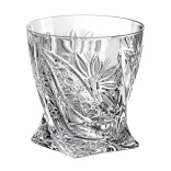 Liliom * Kristály Whiskys pohár 340 ml (Cs17517)