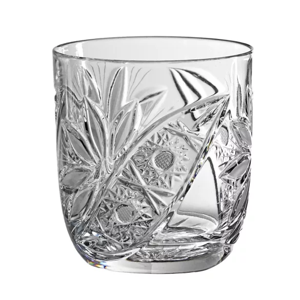 Liliom * Kristály Whiskys pohár 280 ml (Orb17524)