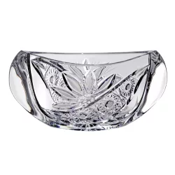 Liliom * Kristály Tál 18 cm (Orb17534)