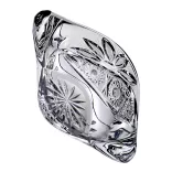Liliom * Kristály Tál 18 cm (Orb17534)
