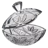 Liliom * Kristály Bonbonier 18 cm (Smi17565)