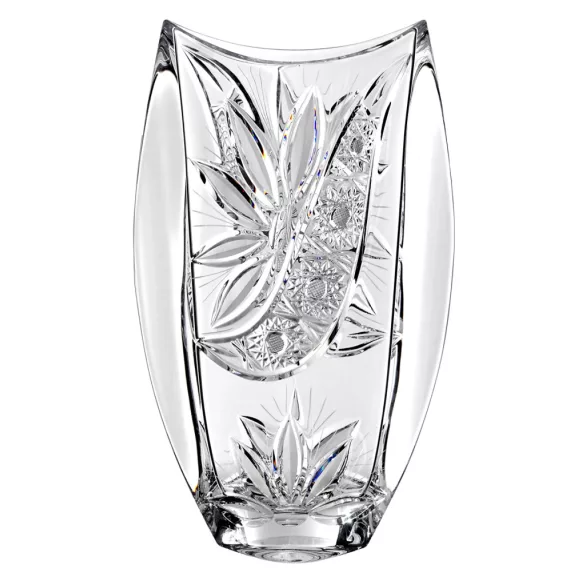 Liliom * Kristály Váza H 30,5 cm (Orb17588)