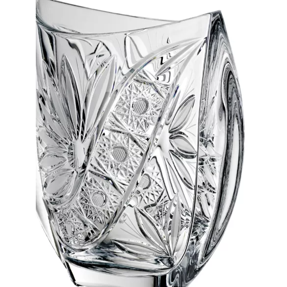 Liliom * Kristály Váza H 24 cm (Orb17589)