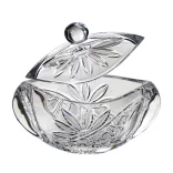 Liliom * Kristály Bonbonier 18 cm (Orb17591)