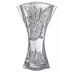 Liliom * Kristály Váza 31,5 cm (Orb17593)