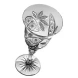 Liliom * Kristály Nagy boros pohár 220 ml (L17605)