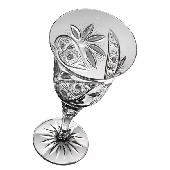Liliom * Kristály Nagy boros pohár 220 ml (L17605)
