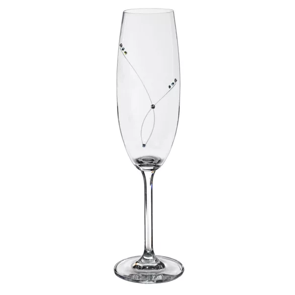 Pearl * Kristály Pezsgős pohár 220 ml (GasGD17857)