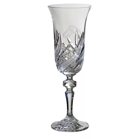 Fire * Kristály Pezsgős pohár 150 ml (LGyű18620)